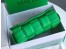 Bottega Veneta Chain Cassette Bag In Green Calfskin