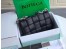 Bottega Veneta Chain Cassette Bag In Noir Calfskin