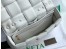 Bottega Veneta Chain Cassette Bag In White Calfskin