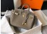 Hermes Birkin 25cm Bag In Taupe Clemence Leather