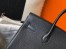 Hermes Noir Clemence Birkin 30cm Bag