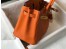 Hermes Orange Clemence Birkin 30cm Bag