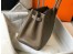 Hermes Taupe Clemence Birkin 30cm Bag