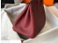 Hermes Bordeaux Clemence Birkin 35cm Bag