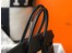 Hermes Black Clemence Birkin 35cm Bag