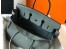 Hermes Vert Amande Clemence Birkin 35cm Bag