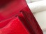 Hermes Constance 18cm Bag In Red Embossed Crocodile