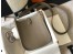 Hermes Evelyne III TPM Bag In Taupe Clemence Leather