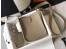 Hermes Evelyne III TPM Bag In Tourterelle Clemence Leather