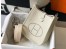 Hermes Evelyne III TPM Bag In Beton Clemence Leather