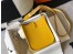 Hermes Evelyne III TPM Bag In Yellow Clemence Leather