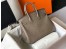 Hermes Birkin 25cm Bag In Taupe Embossed Crocodile Leather