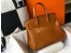 Hermes Birkin 30cm Bag In Gold Embossed Crocodile Leather
