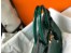 Hermes Birkin 30cm Bag In Green Embossed Crocodile Leather