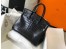 Hermes Birkin 30cm Bag In Black Embossed Crocodile Leather