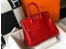 Hermes Birkin 30cm Bag In Red Embossed Crocodile Leather