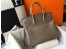 Hermes Birkin 30cm Bag In Taupe Embossed Crocodile Leather