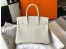 Hermes Birkin 30cm Bag In Black Embossed Crocodile Leather