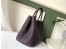 Hermes Raisin Fjord Garden Party 30cm With Printed Lining