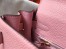 Hermes Pink Clemence Kelly 25cm GHW Bag