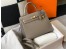 Hermes Gris Asphalt Epsom Kelly 28cm Sellier Bag GHW