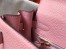 Hermes Pink Clemence Kelly 32cm Retourne Bag