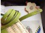 Hermes Green Picnic Kelly Mini 20cm Wicker Bag