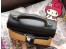 Hermes Black Picnic Kelly Mini 20cm Wicker Bag