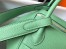 Hermes Lindy Mini Bag In Vert Criquet Clemence Calfskin