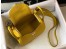 Hermes Mini Lindy Bag In Yellow Clemence Leather