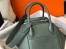 Hermes Lindy 26cm Bag In Vert Amande Clemence With GHW