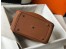 Hermes Lindy 30cm Bag In Brown Clemence Leather