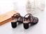 Hermes Oracle Sandals In Black Leather