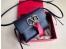 Valentino Small Vring Crossbody Bag In Black Calfskin 