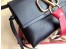 Valentino Small Vring Crossbody Bag In Black Calfskin 
