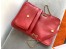 Saint Laurent Baby Niki Bag In Red Lambskin