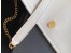 Saint Laurent Baby Niki Bag In White Lambskin