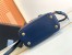Prada Mini Galleria Bag in Blue Saffiano Leather
