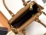 Prada Mini Galleria Bag in Brown Saffiano Leather