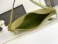 Prada Demi-lune Large Shoulder Bag in Pistachio Leather