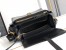 Prada Explore Medium Flap Bag in Black Nappa Lambskin