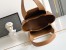 Prada Small Tote Bag in Caramel Grained Leather