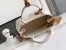 Prada Jardiniere Large Tote Bag in Natural Cotton Canvas 