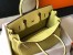 Hermes Jaune Poussin Clemence Birkin 30cm Bag