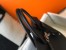 Hermes Noir Clemence Birkin 30cm Bag