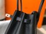 Hermes Noir Clemence Birkin 30cm Bag