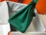 Hermes Malachite Clemence Birkin 35cm Bag