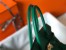 Hermes Malachite Clemence Birkin 35cm Bag