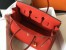 Hermes Red Clemence Birkin 35cm Bag