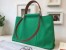 Hermes Cabag Elan Bag In Bamboo Canvas